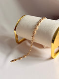 Bracelet 21cm 14k unisex