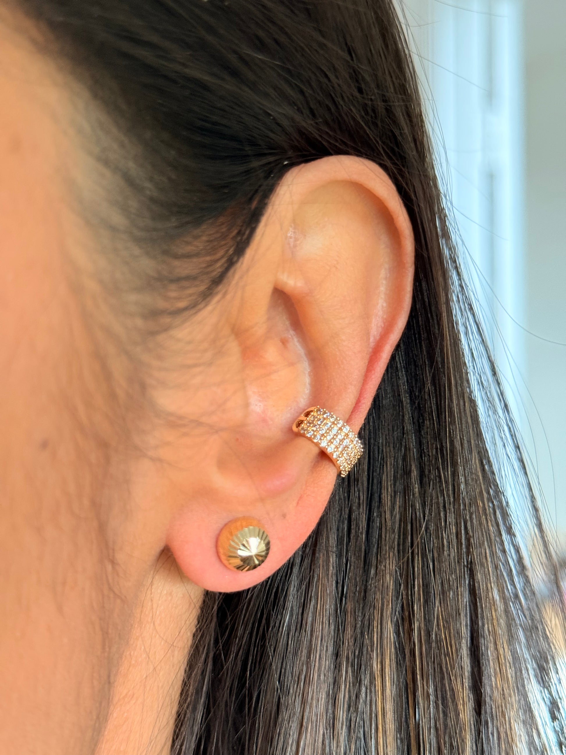 Nirit  Adamant Stud 14k