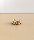 Cadena Milano Earcuff 14k