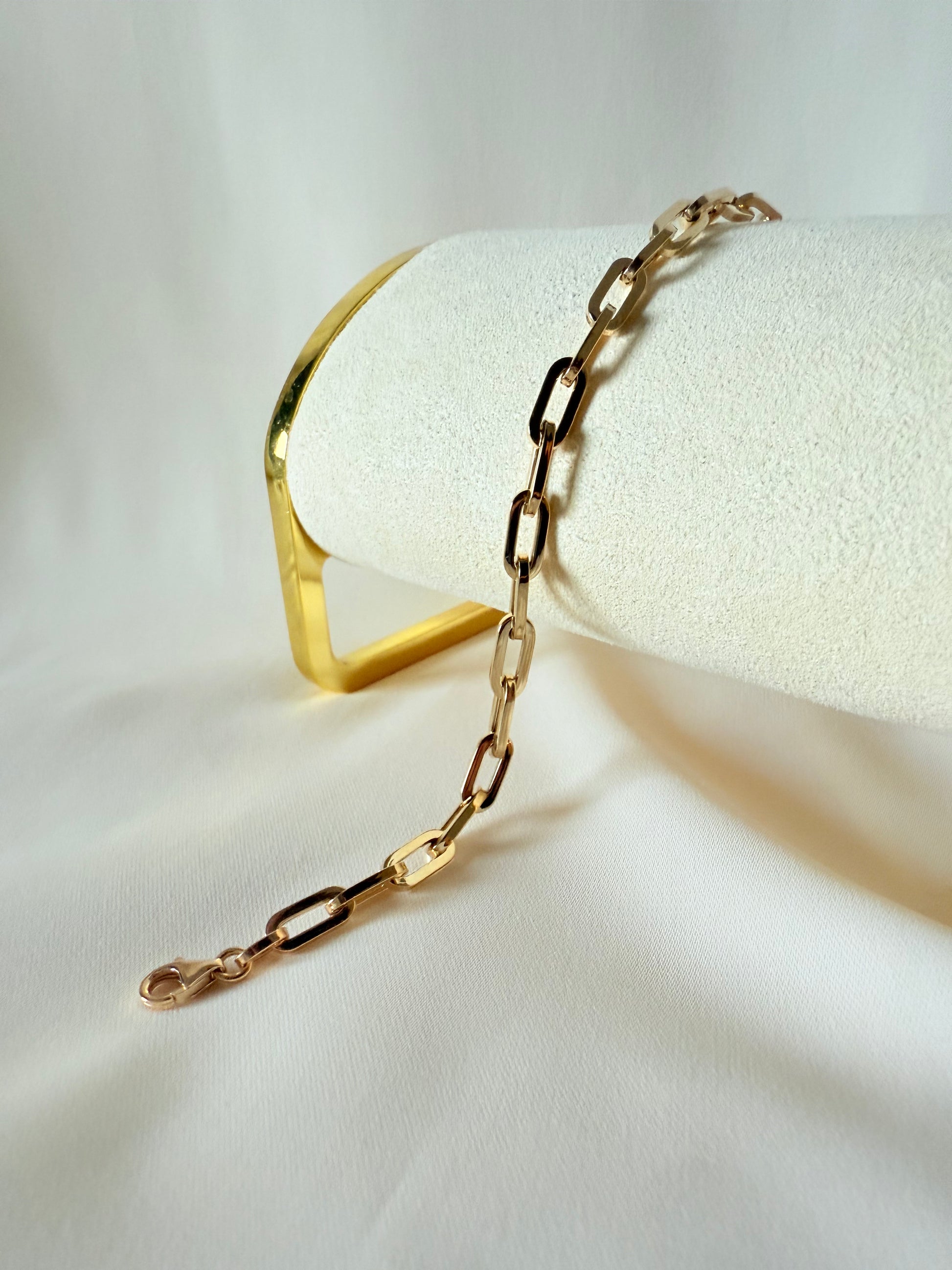 Link Elegant Bracelet 18K 18cm  Adjustable