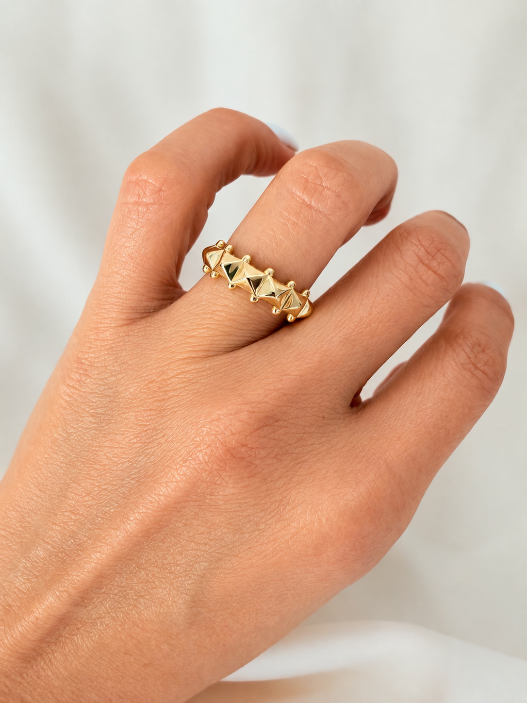 Milano Ring 14k talla 5/2