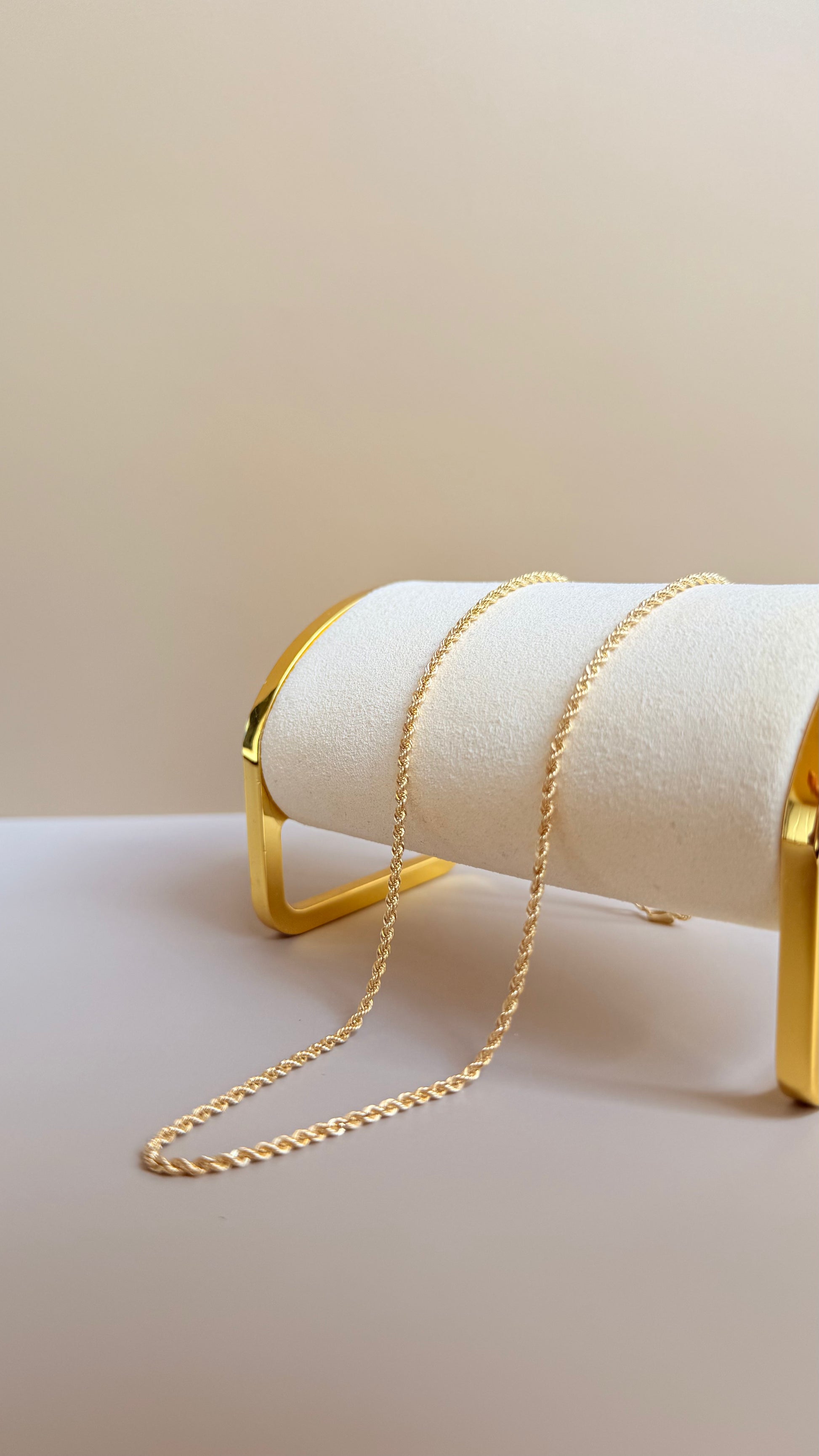 Necklace Laser 45cm 18k