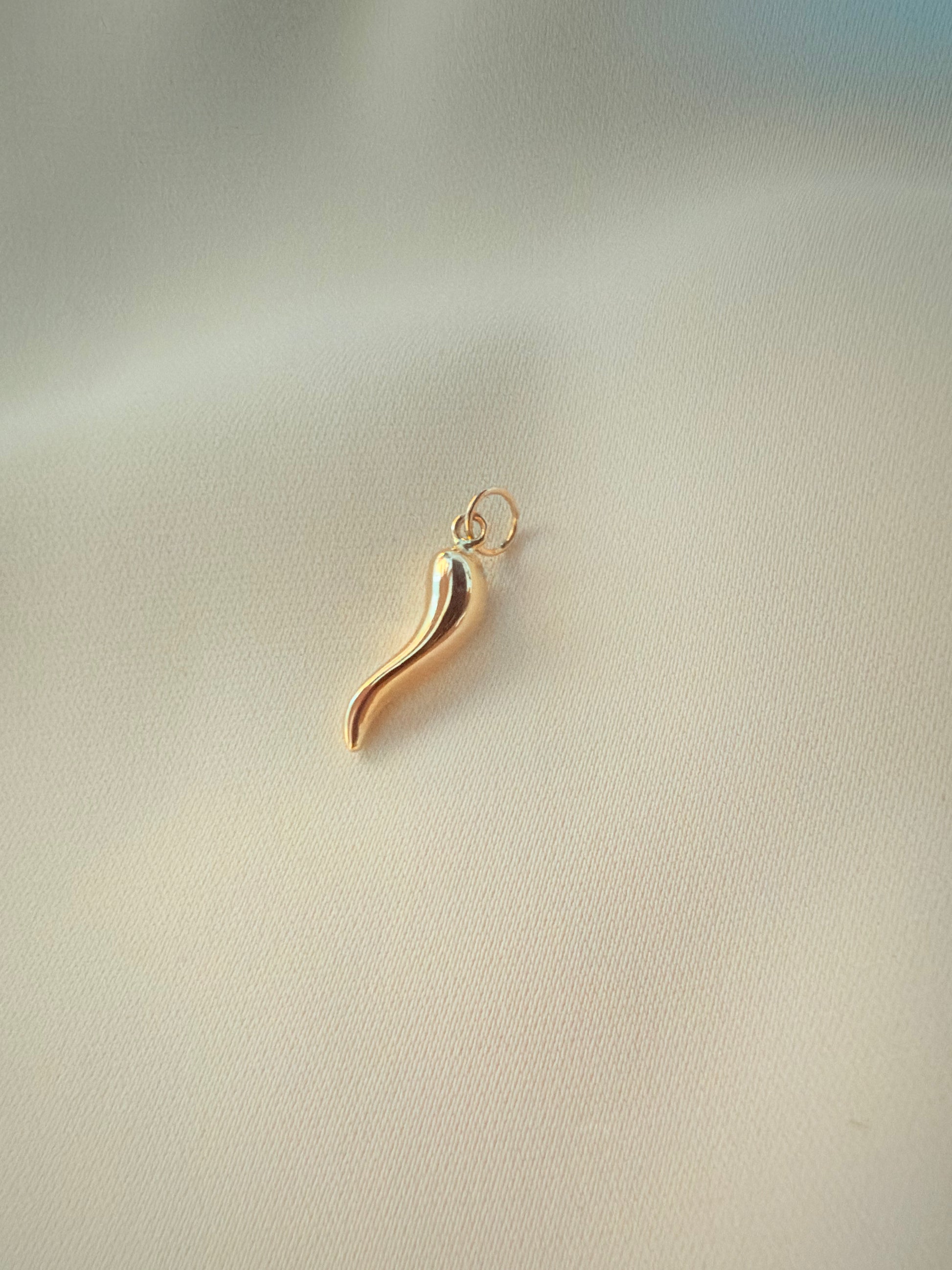 Cuerno Italiano 14K  Gold