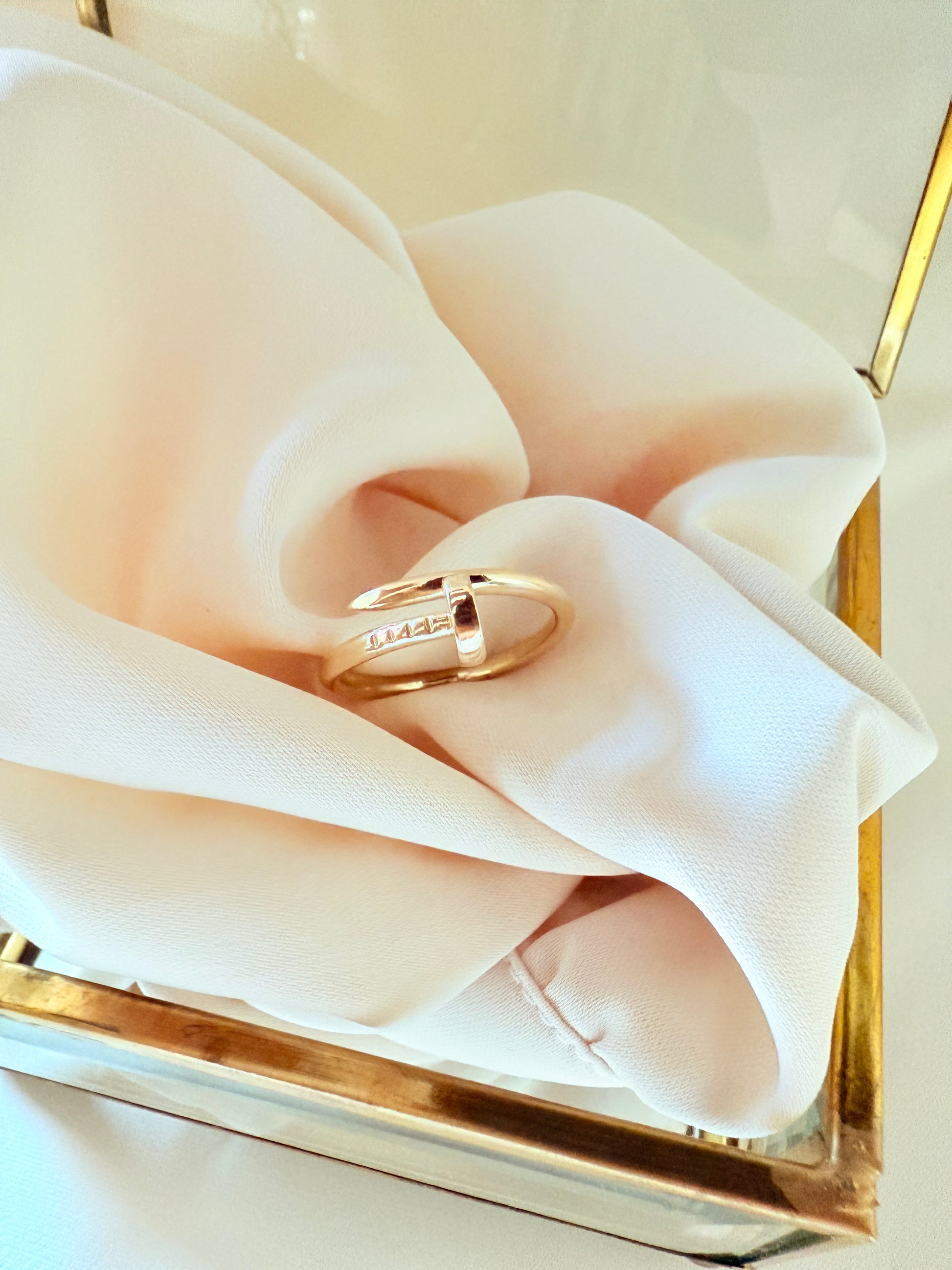 Nail Ring size 8 14k