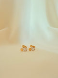 Mickey Stud 14k