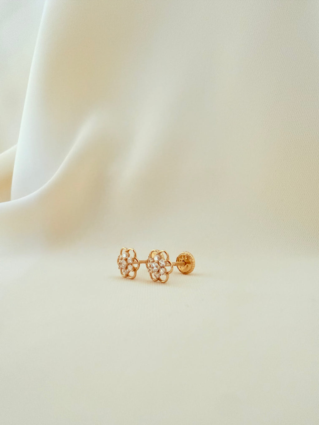 Glam Flower 14k