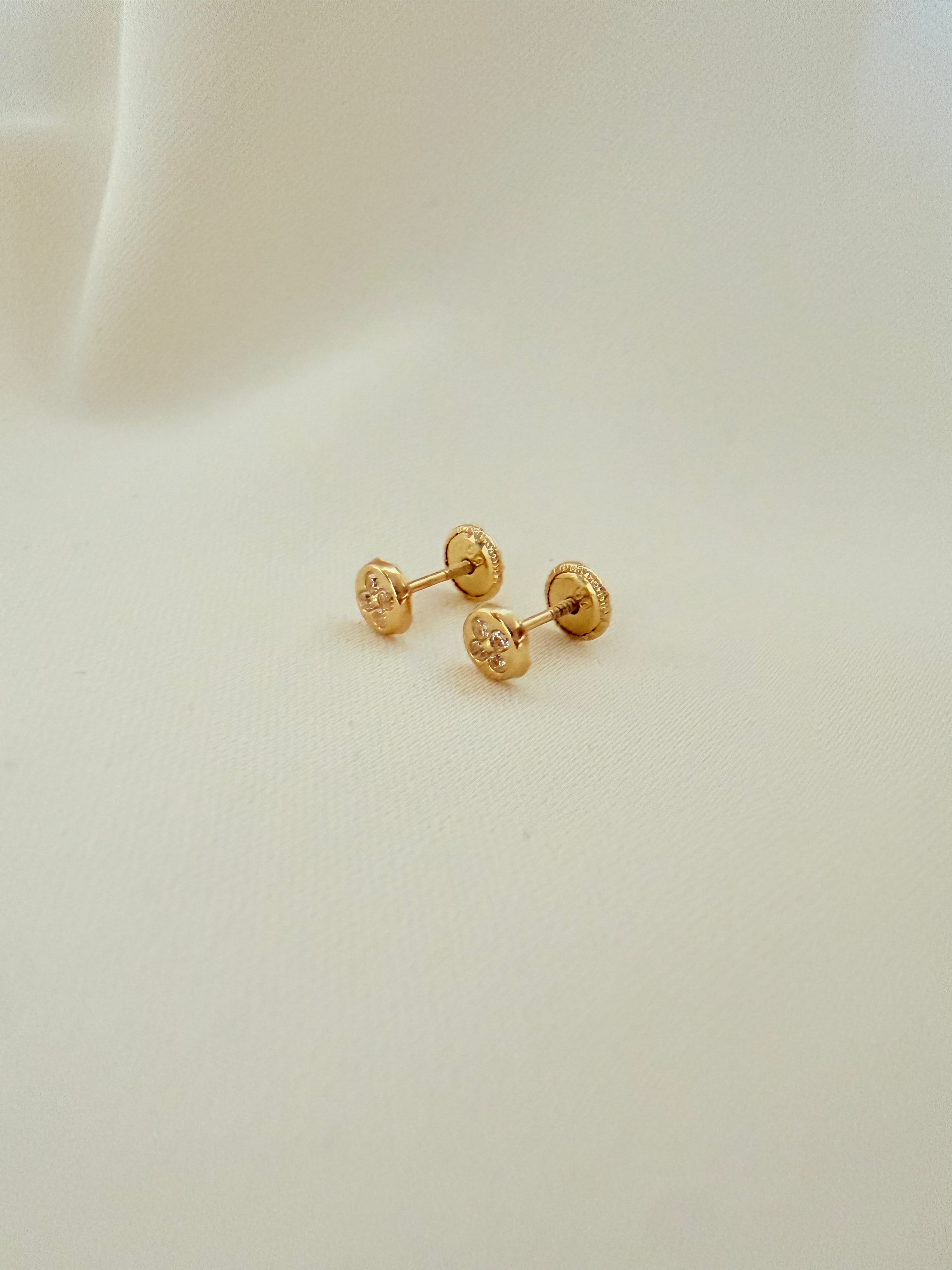 Rose Stud 18k