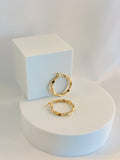 Fancy Twisted Huggies 2dm 14K
