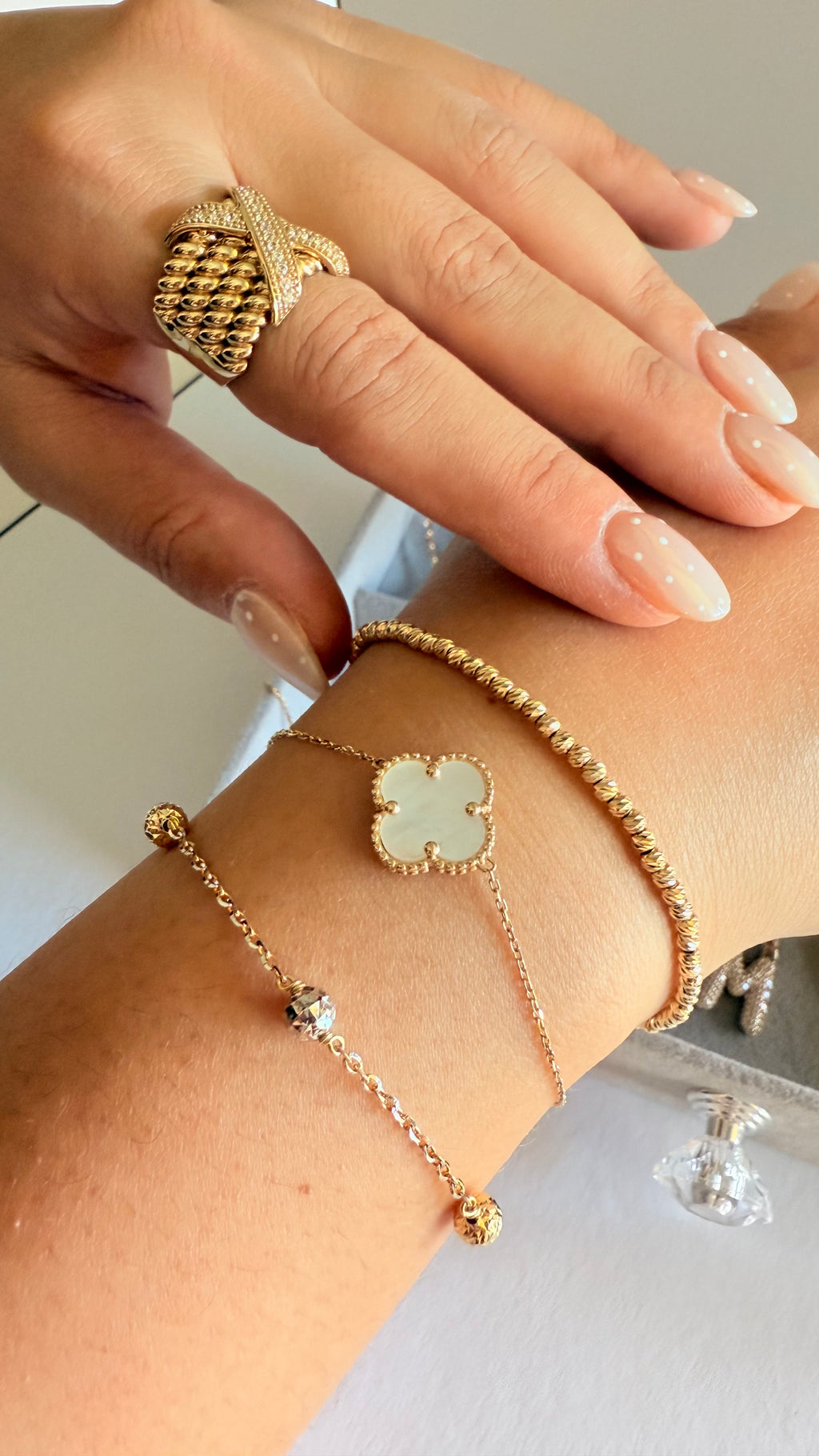 Bracelet adamant 3mm 14k Best Seller