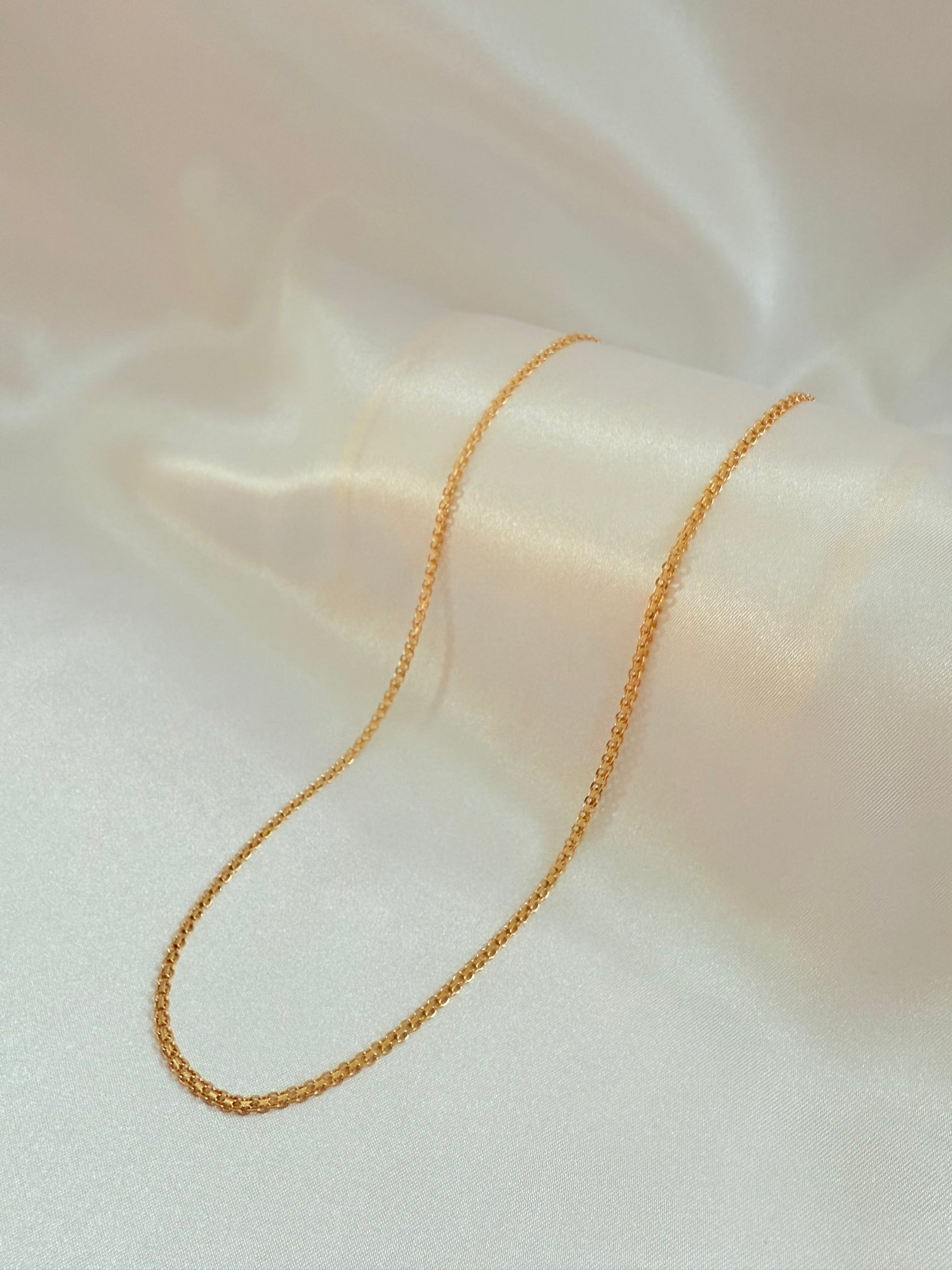 Chinese Necklace 60cm 18k