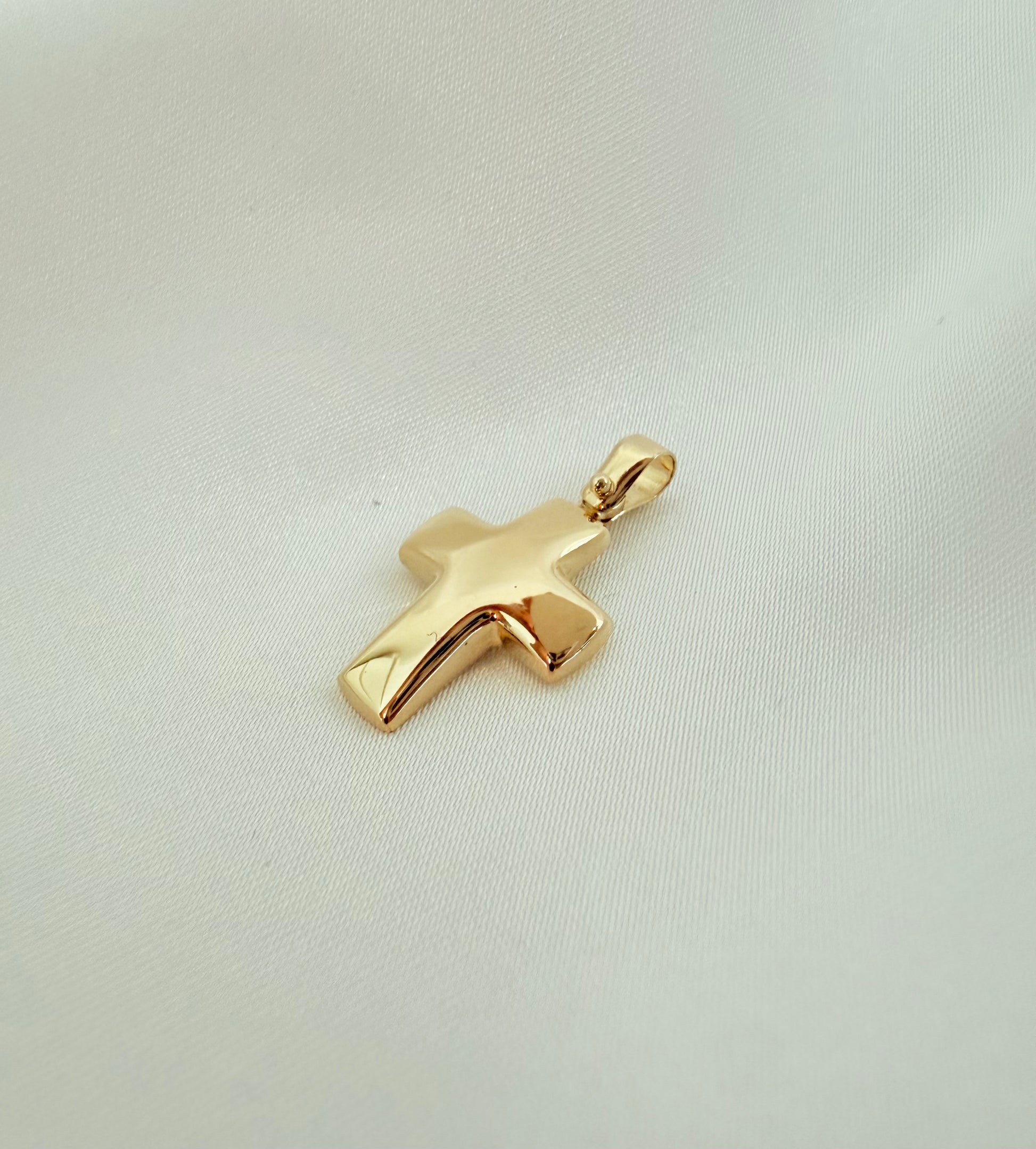 Escatolata Cross 2.5 cm 18k