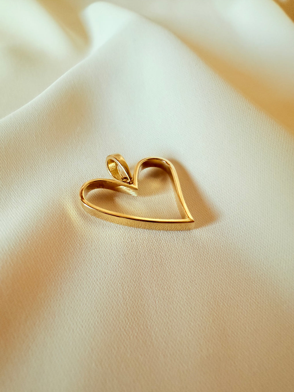 Heart Ema 3mm 14k