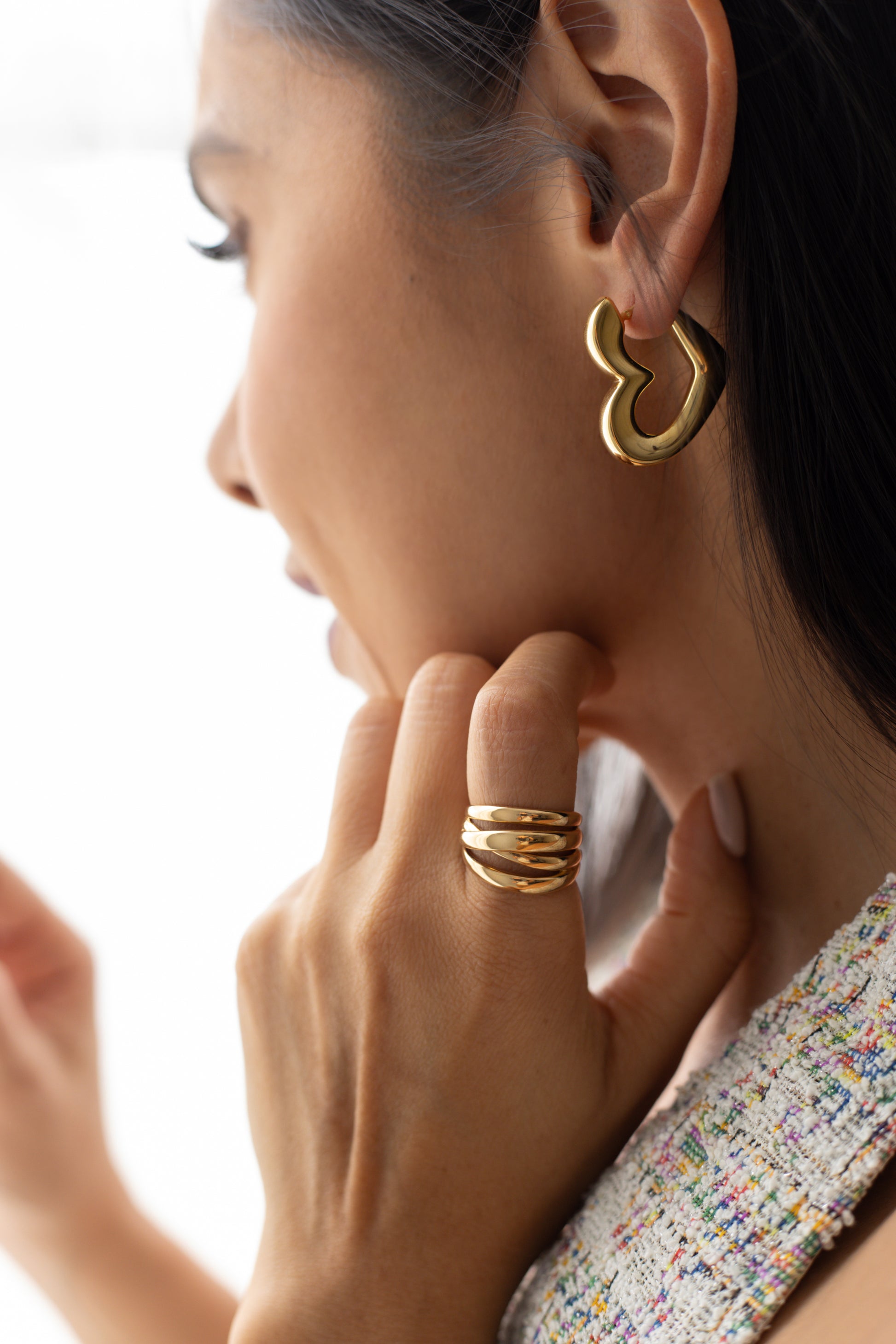 Big Heart huggies 18K