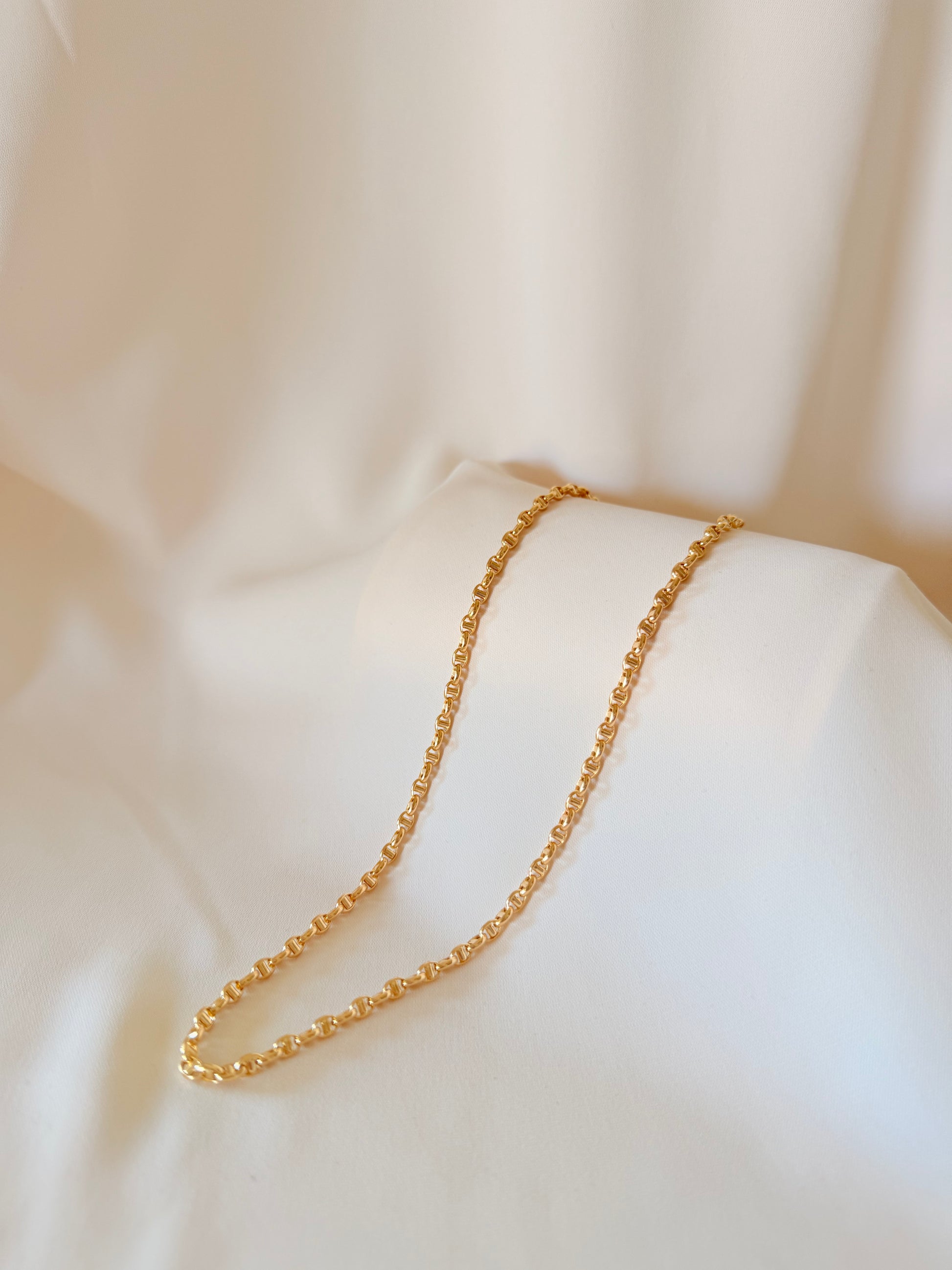 Marine Style Chain 50cm 18K