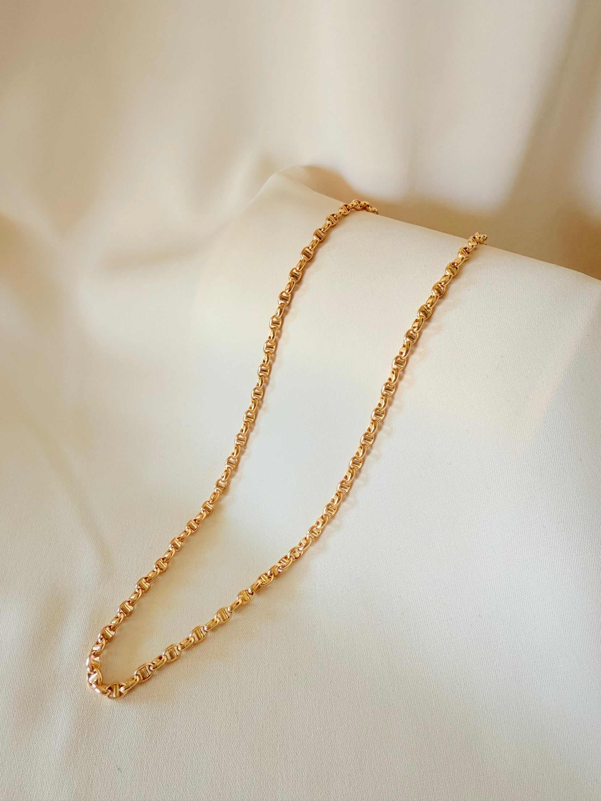 Marine Style Chain 50cm 18K