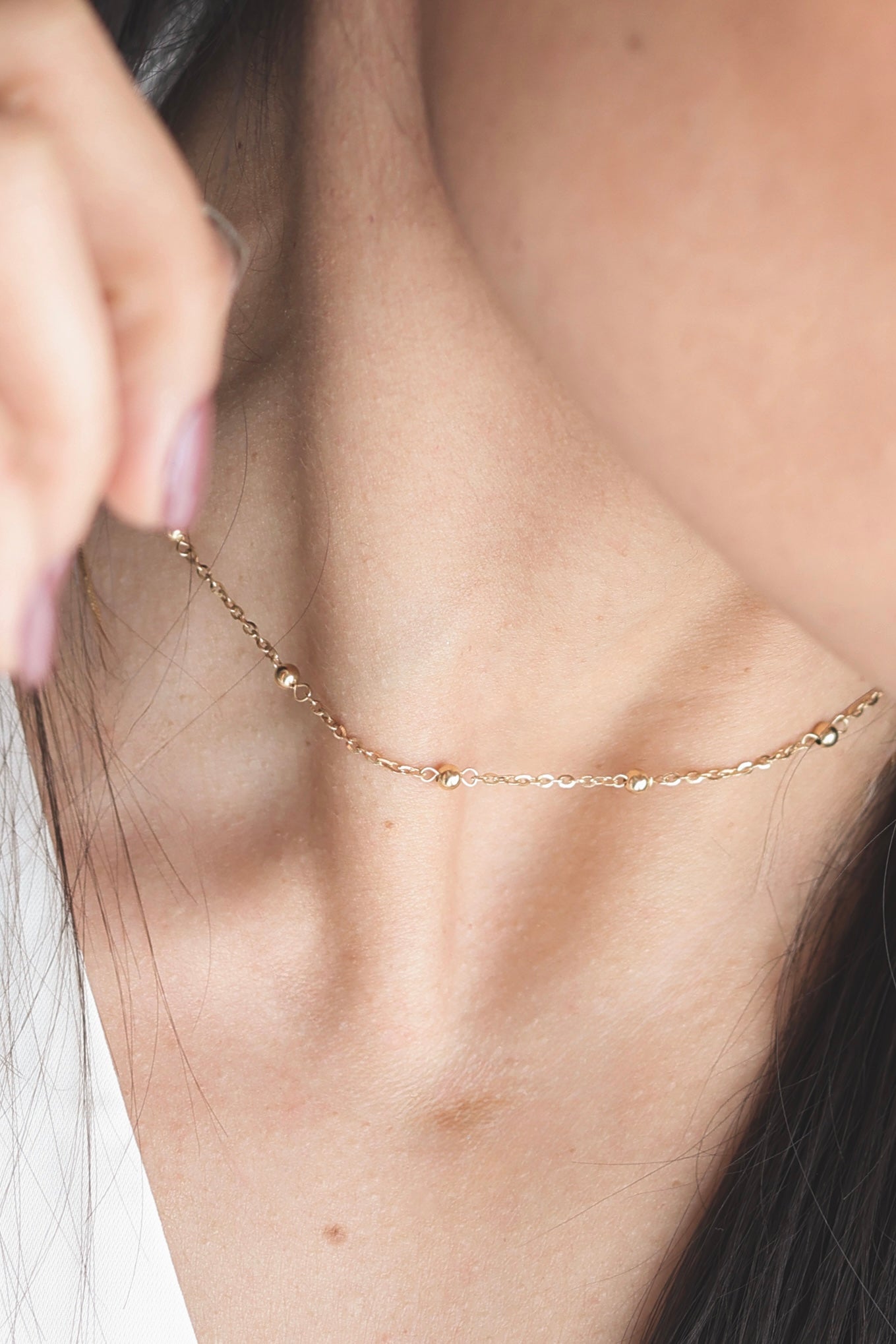 Mini Balin Choker 18K