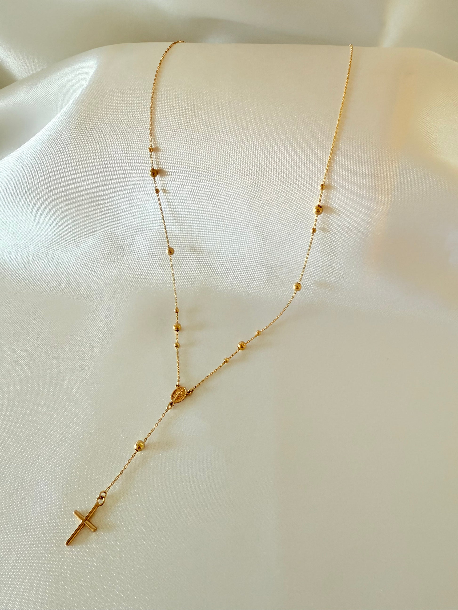 Rosario Necklace 45dm 18k