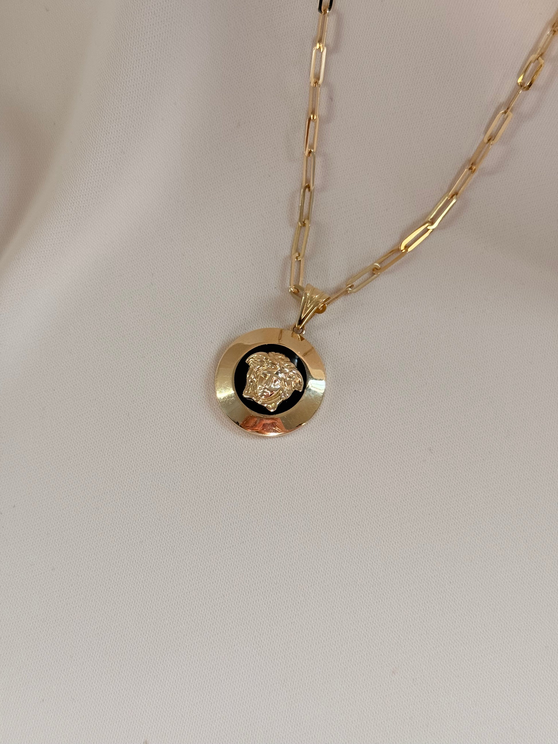 Link Chain Necklace 40cm 14K