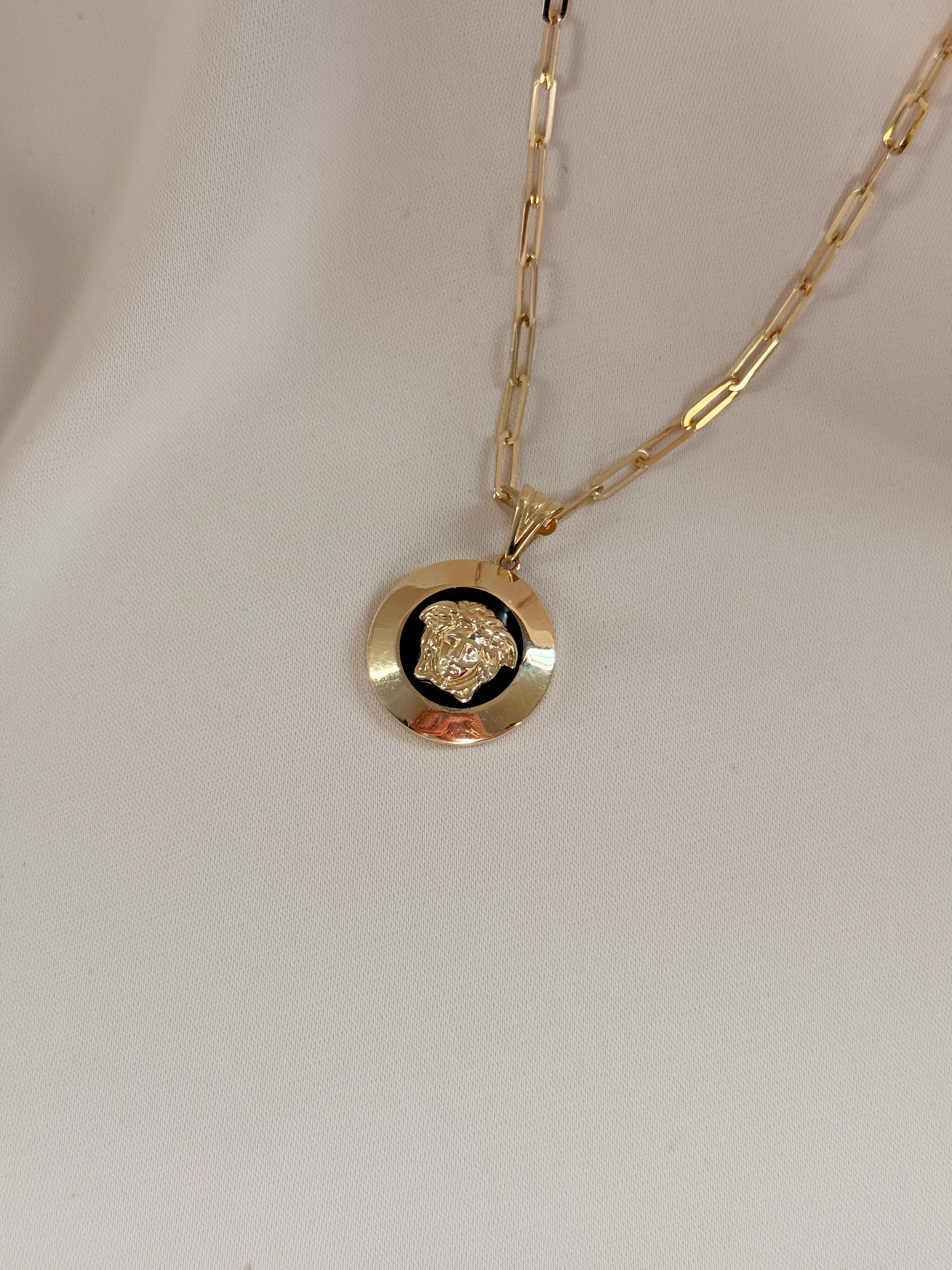 Link Chain Necklace 40cm 14K