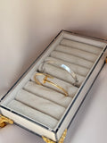 White C Love Bracelet 14k 18d
