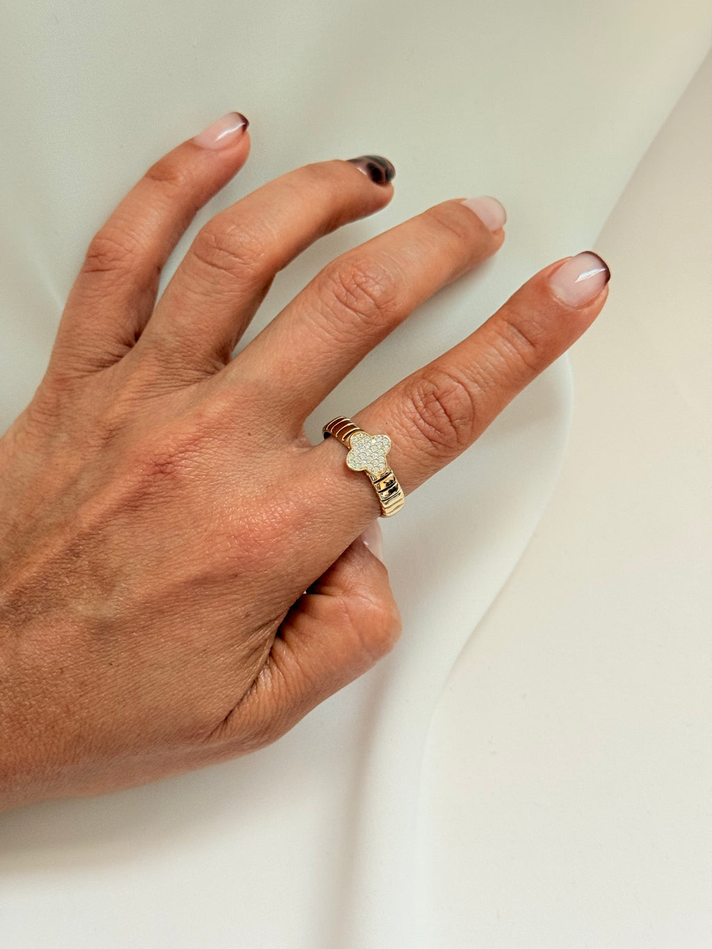 Aurora Ring 14k 8/2 Size