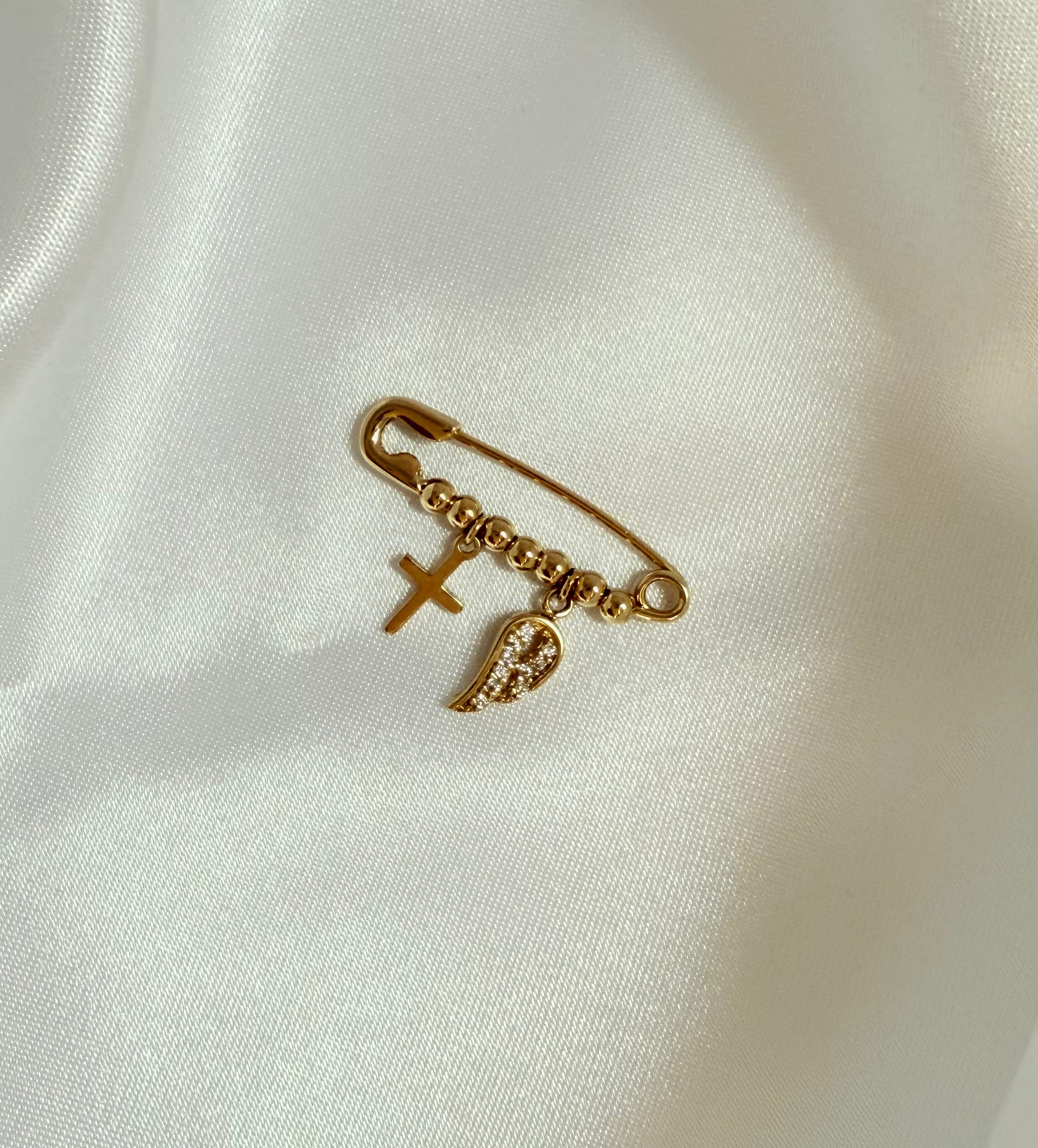 brooch baby 14k
