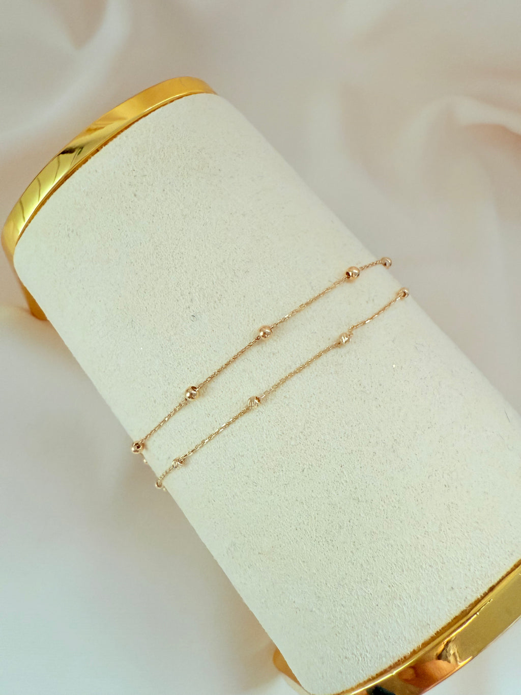 Bracelet Duo Balin 19cm 14k