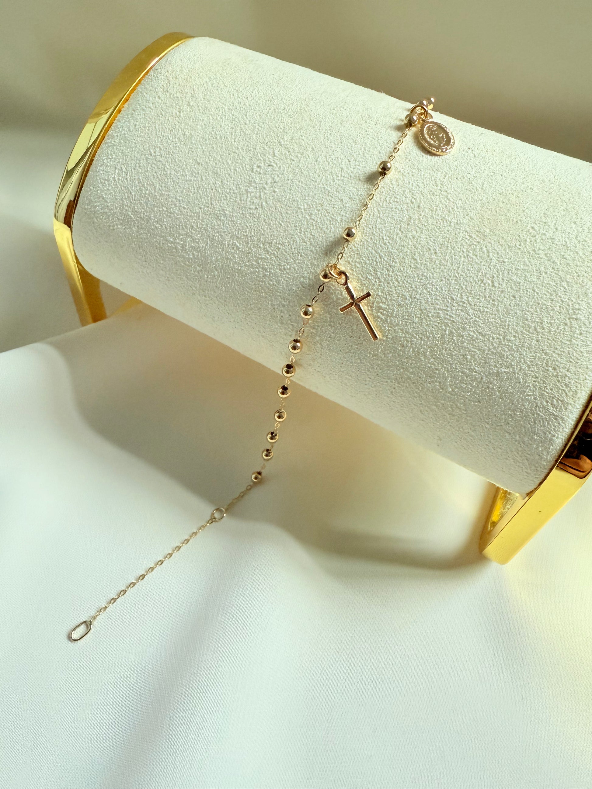 Rosario bracelet 18k 21cm